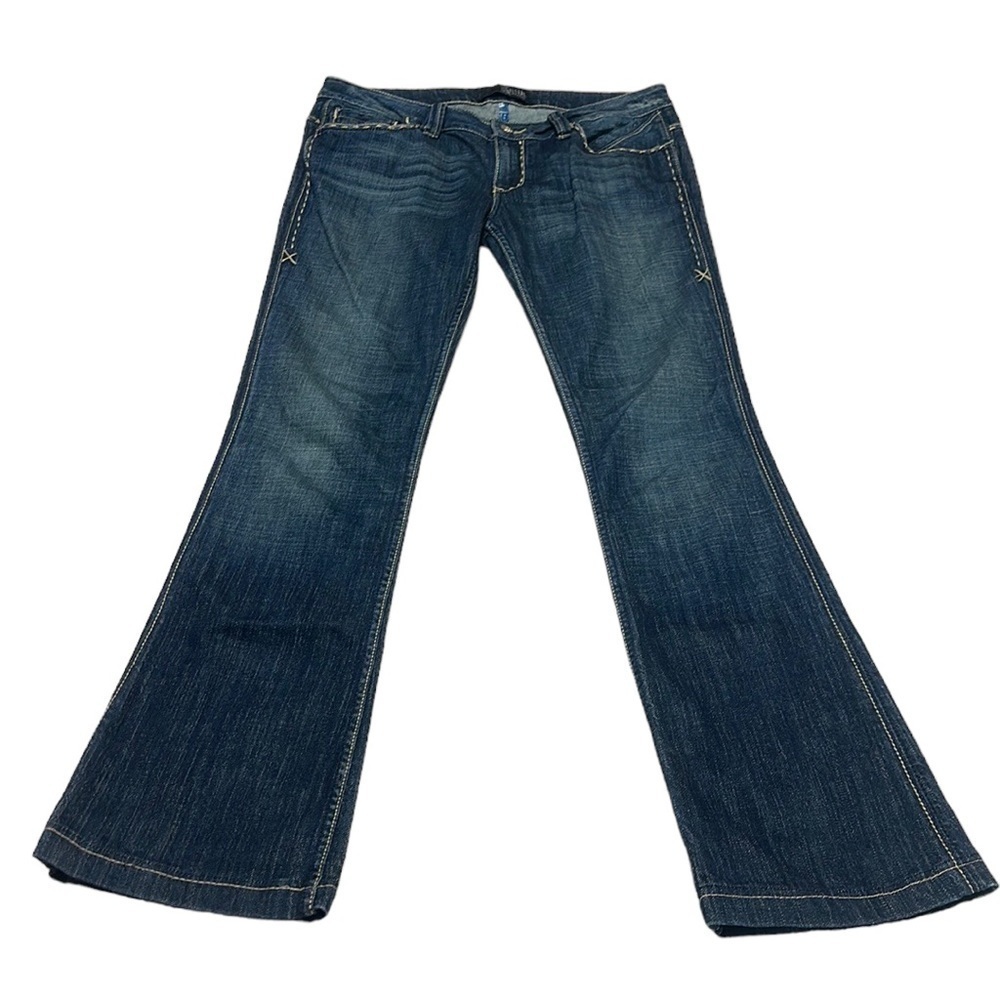 Antik Denim Embellished Pocket Low Rise Jeans Size 31